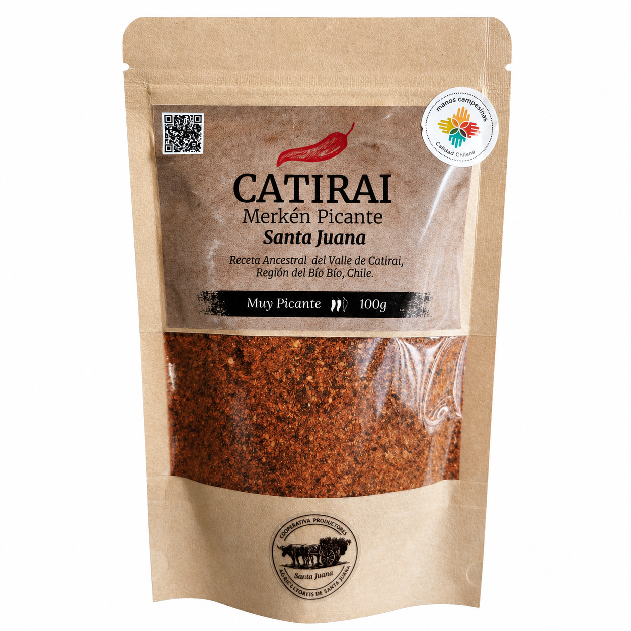 Merkén Muy Picante 100g Catirai