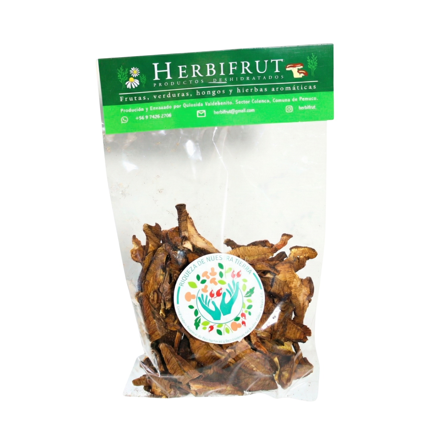 Hongo Boletus deshidratado - Herbifrut