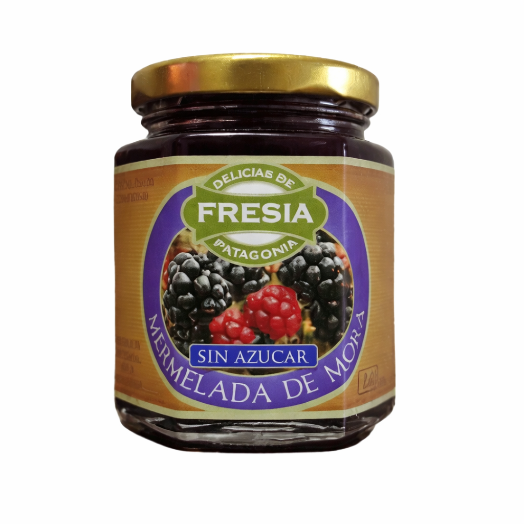 Mermelada de Mora sin azúcar Delicias de Fresia 250gr