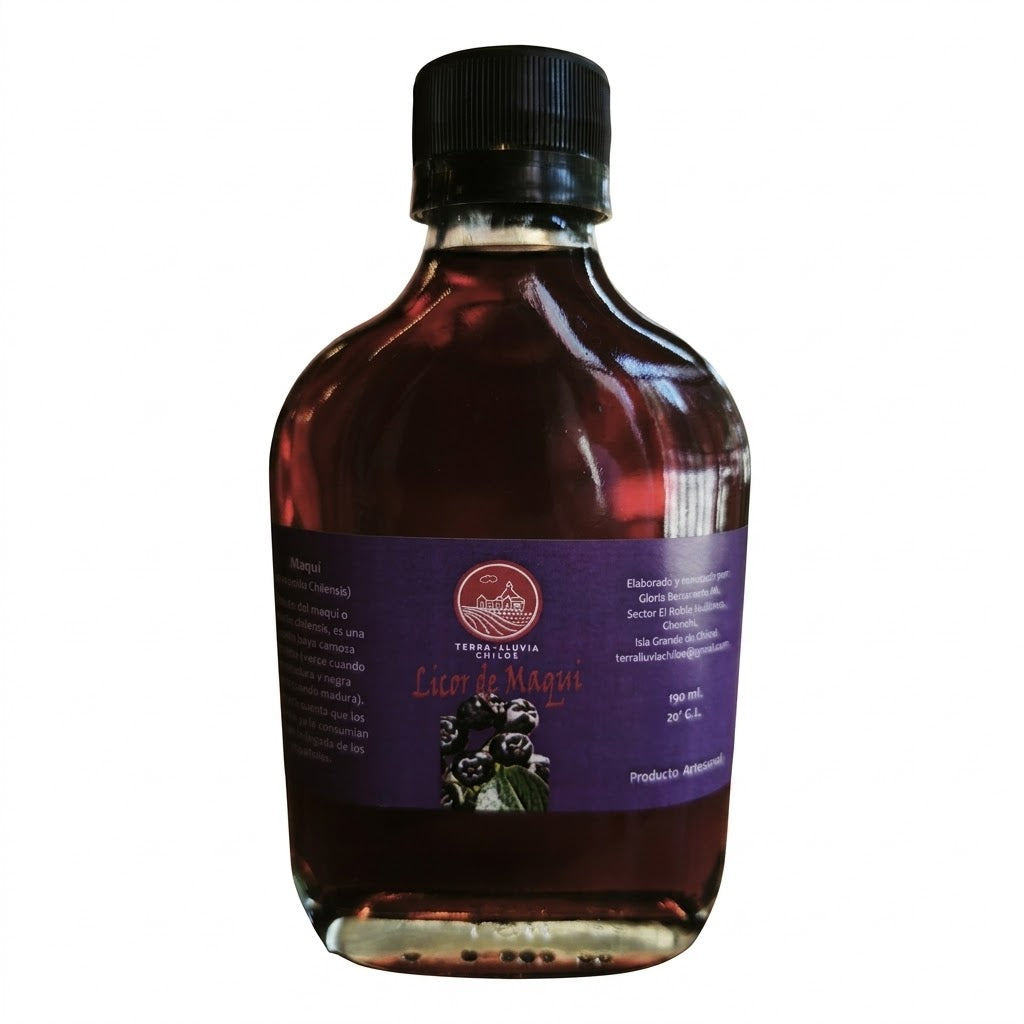 Licor de Maqui 190ml Terra-Lluvia