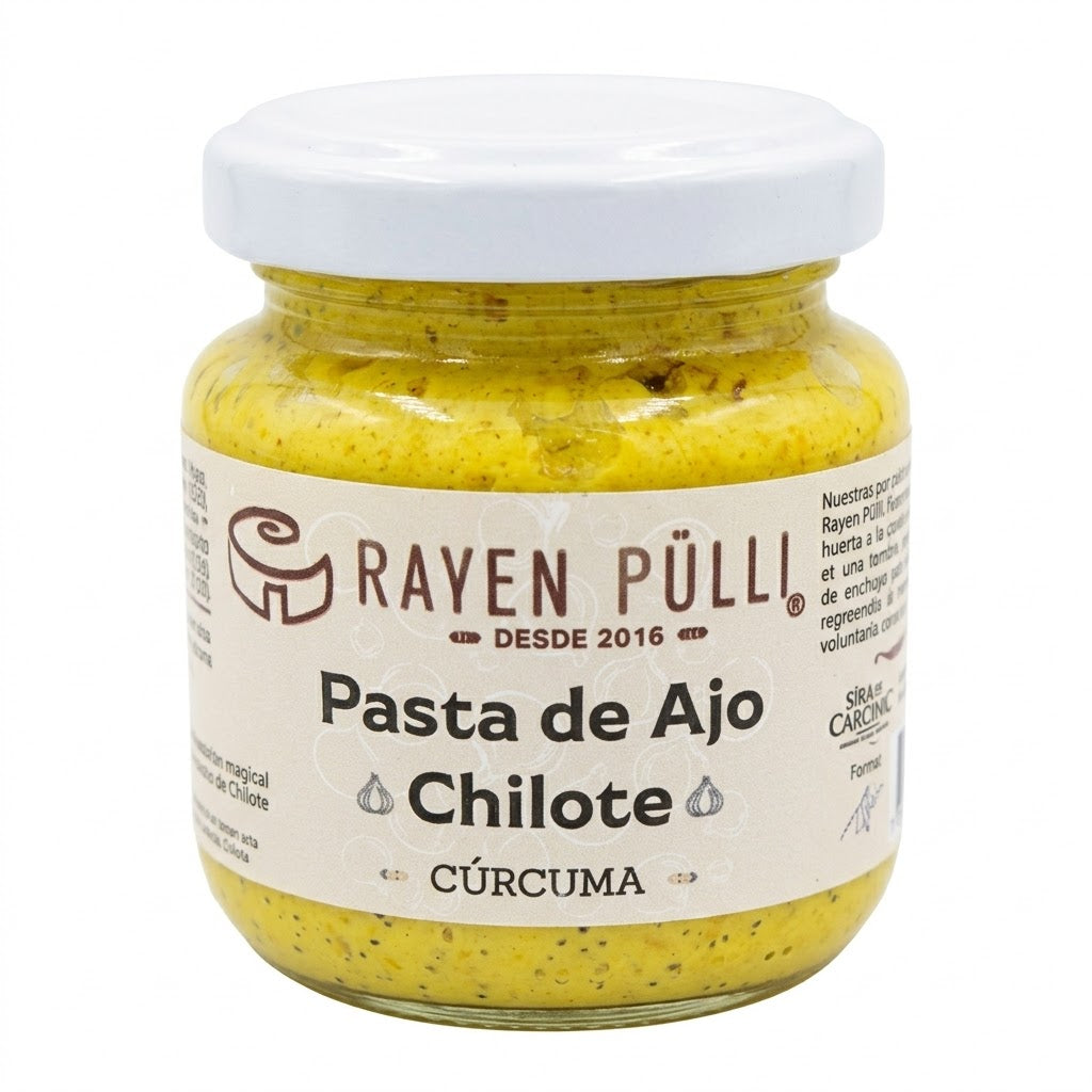Pasta de Ajo Cúrcuma 145g Rayen Pulli