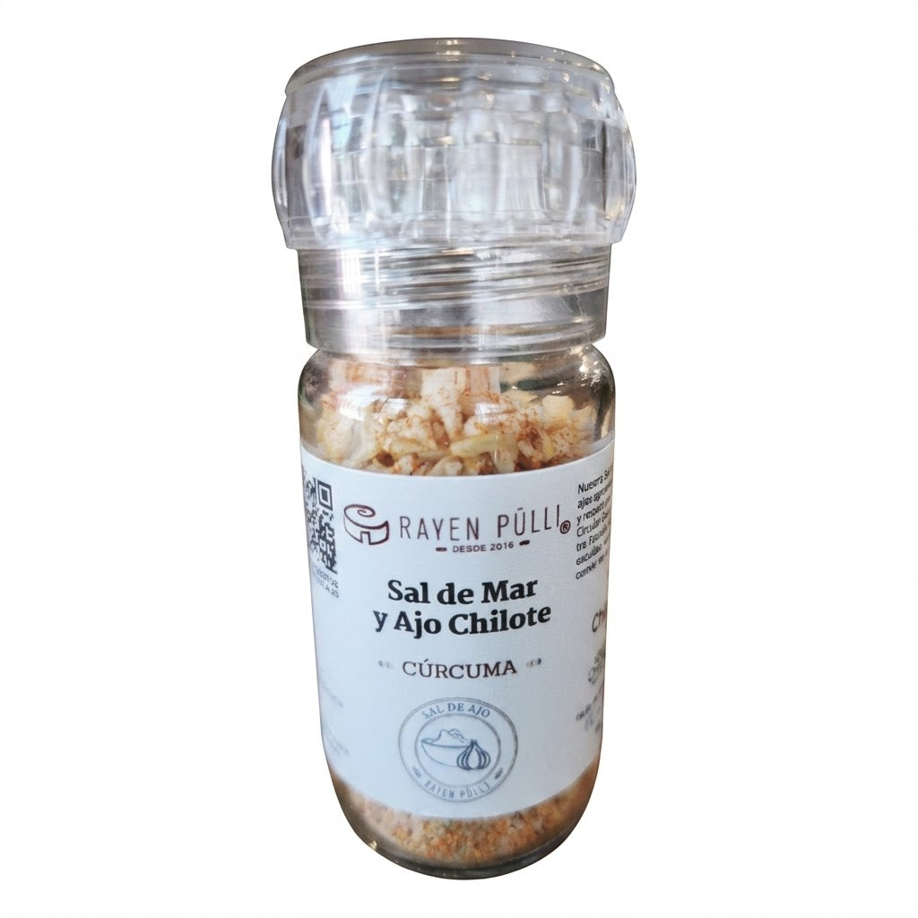 Sal de Mar y Cúrcuma 60g Rayen Pulli