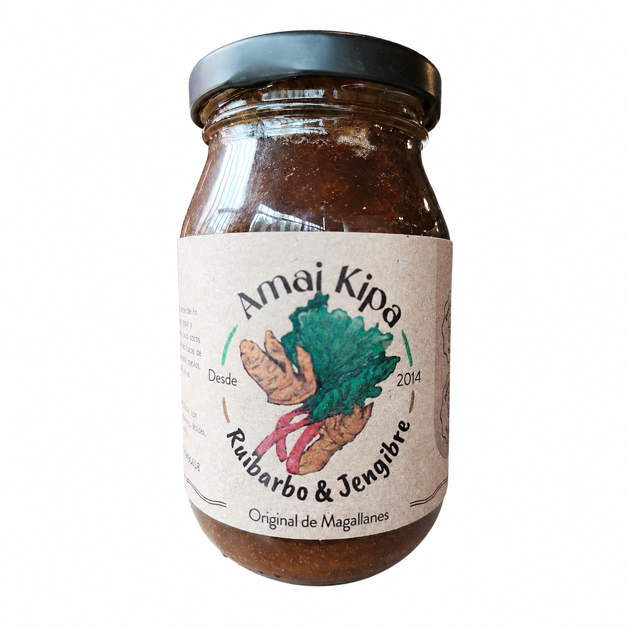 Mermelada Ruibarbo & Jengibre 200g Amai Kipa