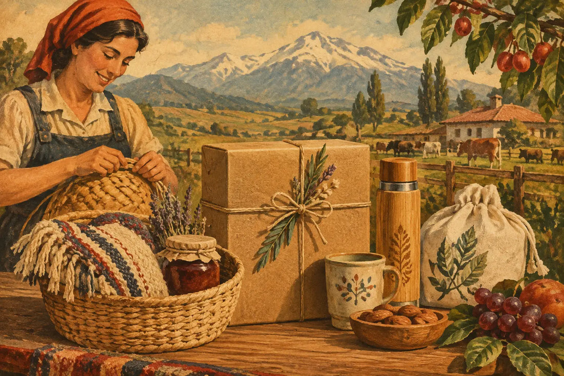 Regalos sostenibles con historia del campo chileno