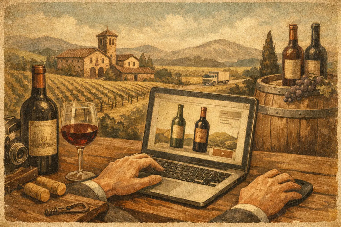 Cómo comprar vino patrimonial online con origen