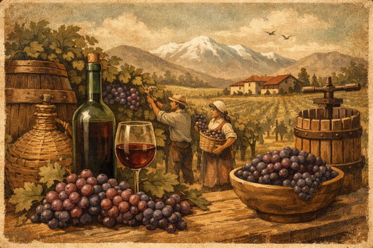 Vino cinsault chileno artesanal: qué lo hace único