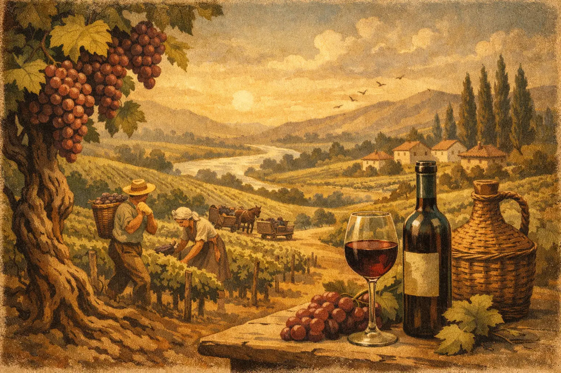 Vino País Valle del Itata: sabor con raíz