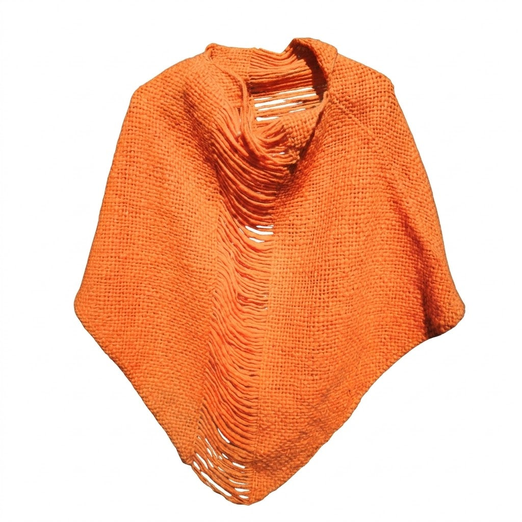 Poncho corto  Naranjo WITRAL