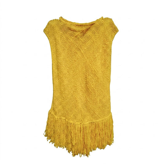 Vestido corto color Amarillo WITRAL