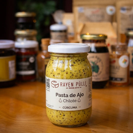 Pasta de Ajo Cúrcuma 145g Rayen Pulli