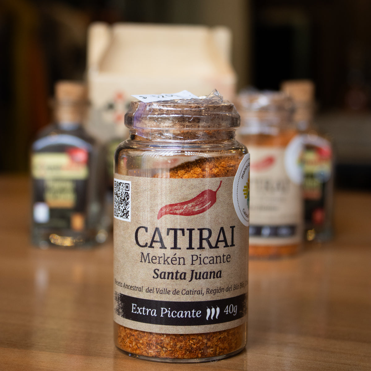 Frasco Merkén Extra Picante 40g Catirai