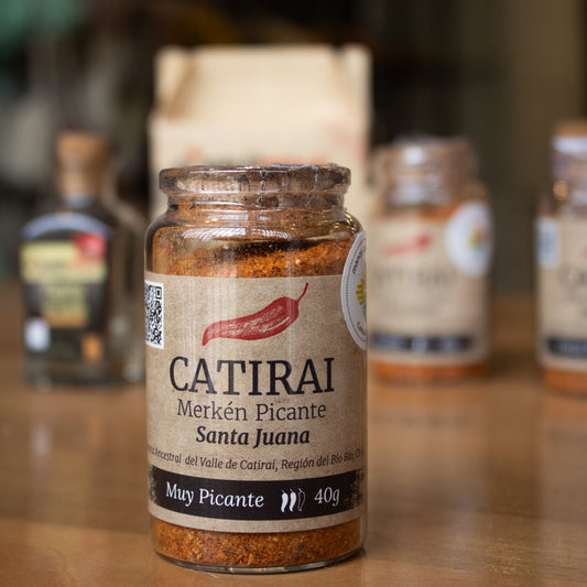 Frasco Merkén Muy Picante 40g  Catirai