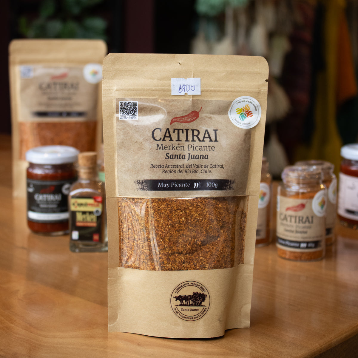 Merkén Muy Picante 100g Catirai