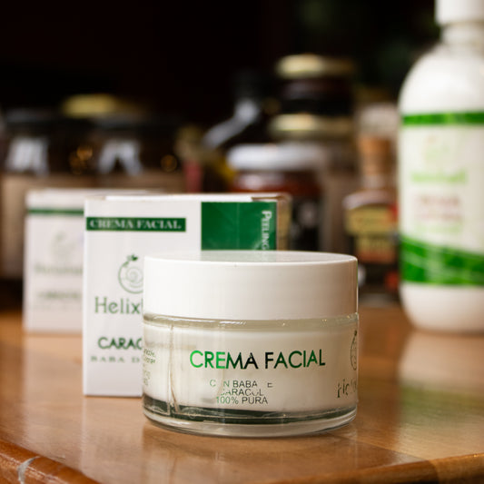 Crema Facial Helixbell 30% baba de caracol