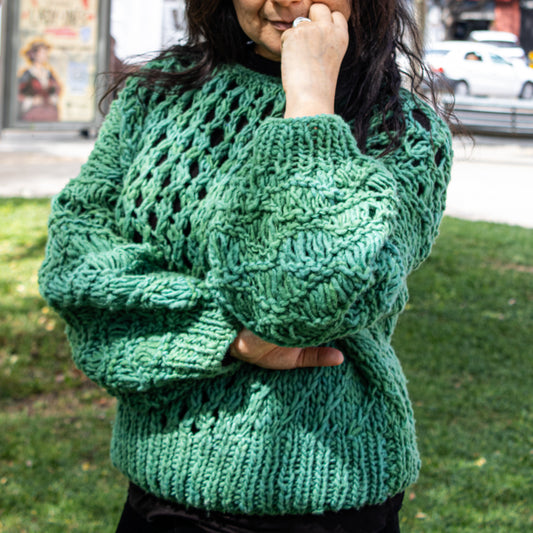 Chaleco calado Verde WITRAL