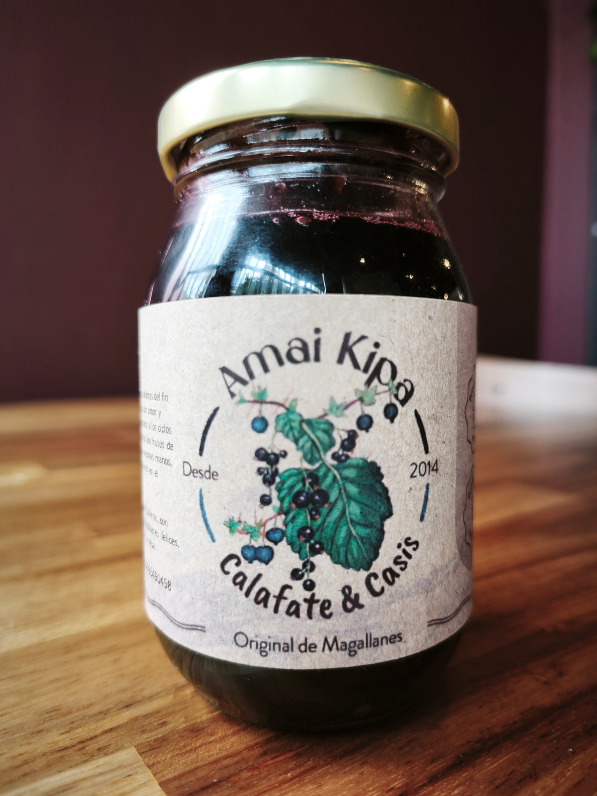 Mermelada Calafate & Cassis 230g Amai Kipa