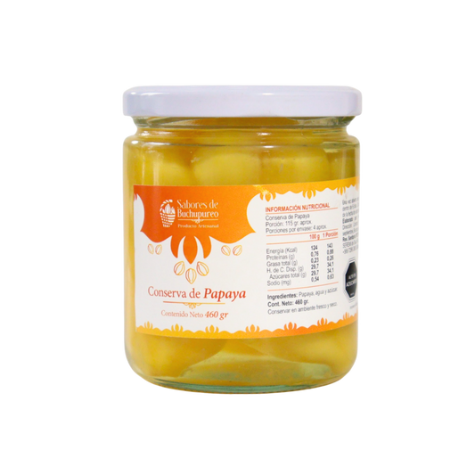 Conserva de Papaya