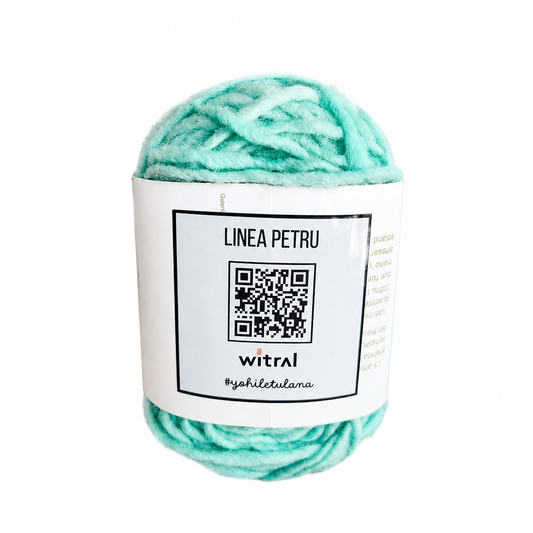 Lana Petru Verde Menta 100g WITRAL