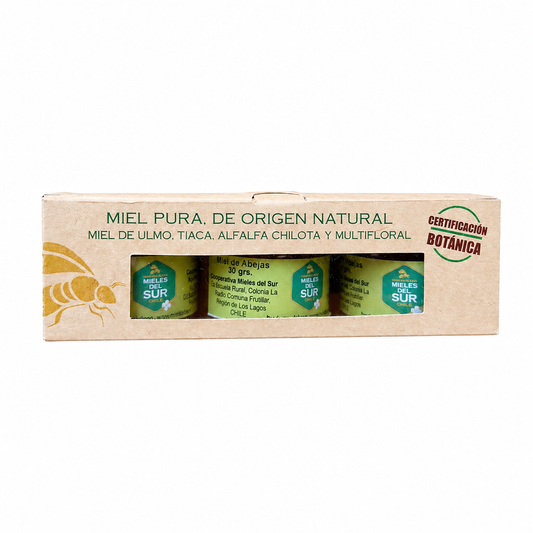 Tripack Mieles Cooperativa Mieles del sur
