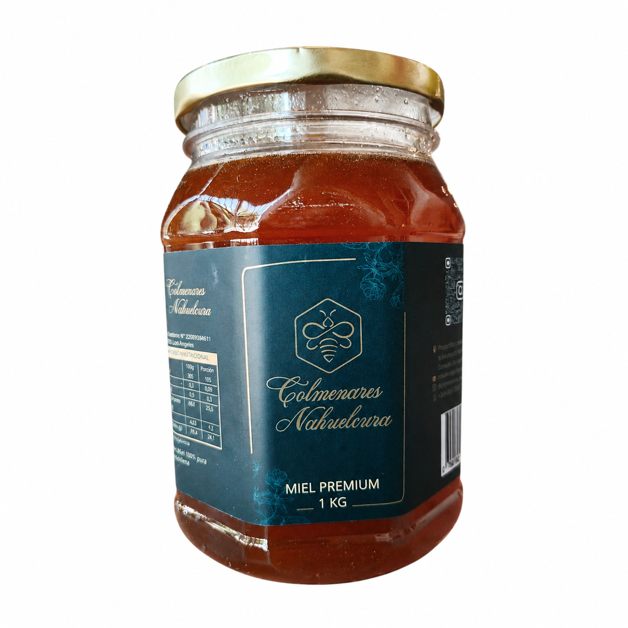Miel de Quillay Premium 1kg Colmenares Nahuelcura