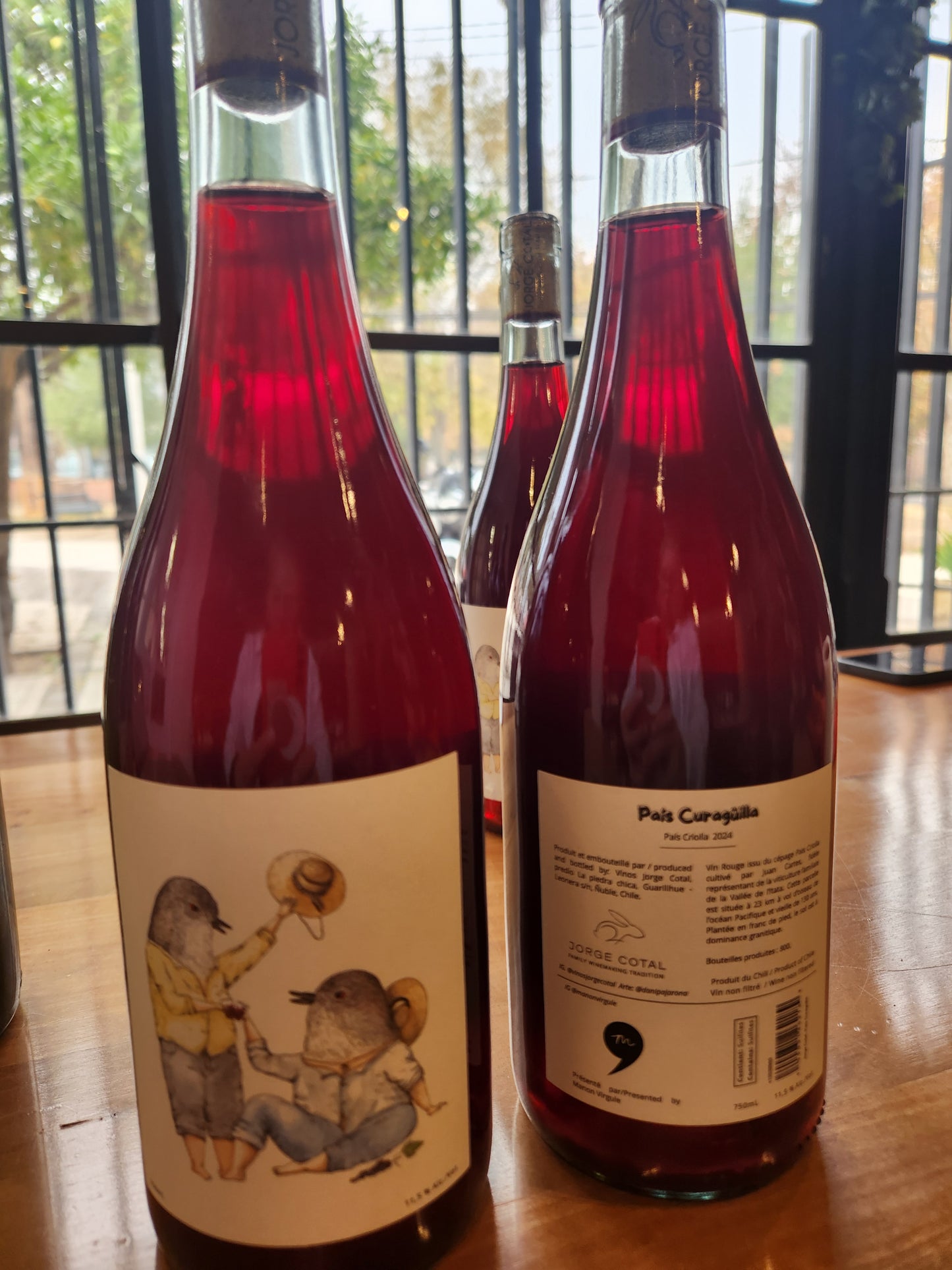 Vino País Curagüilla Jorge Cotal