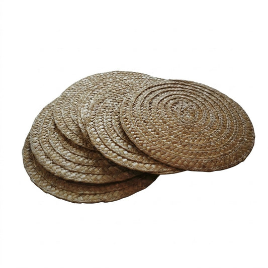 Posavasos Mimbre Beige, unidad - Colchanderas La Quebrada Pachagua