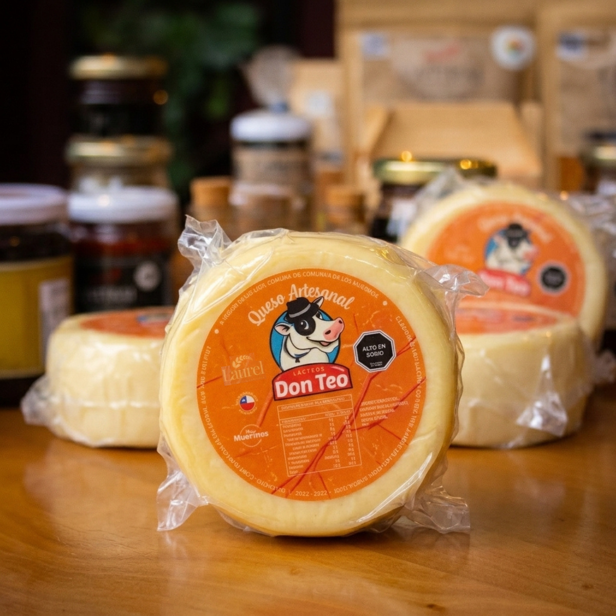 Queso Artesanal Lácteos Don Teo (~1 kg)